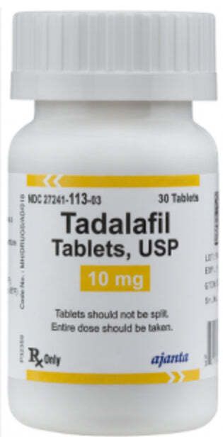 Tadalafil 10mg - 90 Days