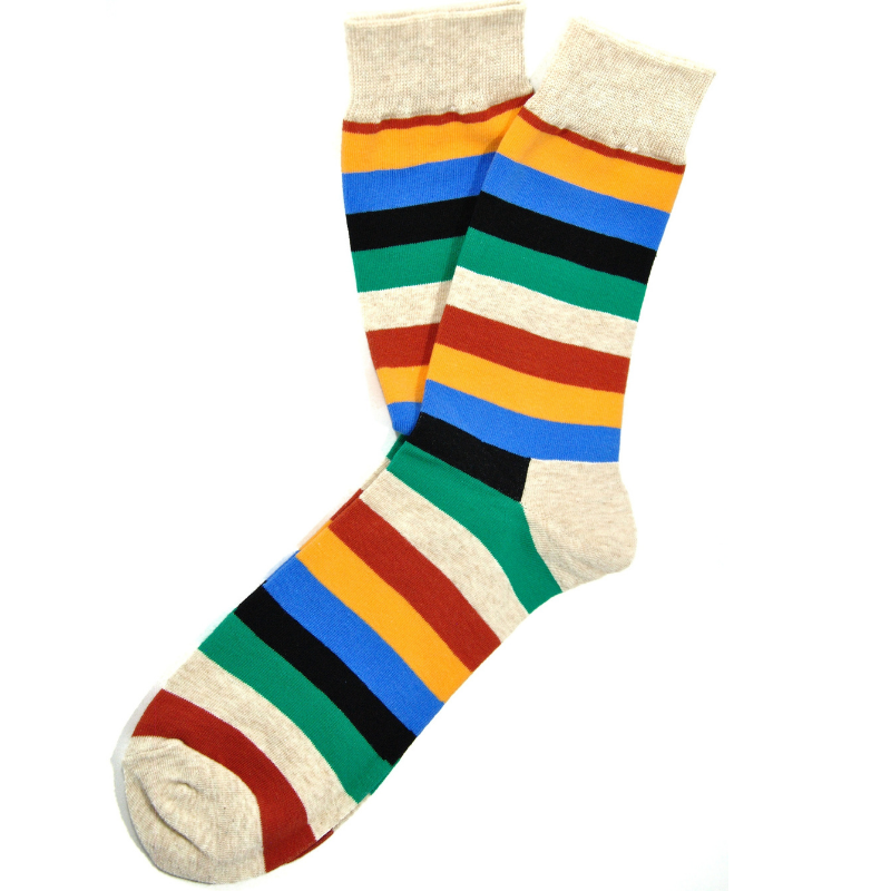Calcetienes Rayas colores