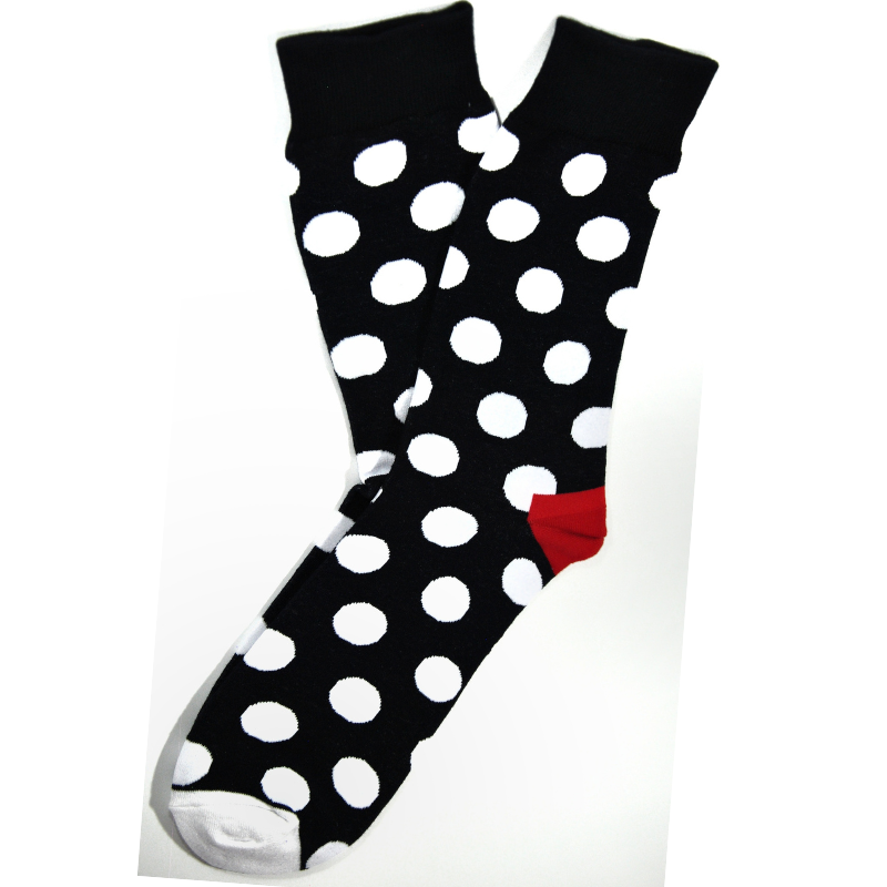 Calcetines Lunares blancos