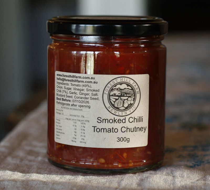 Smoked Chilli Tomato Chutney