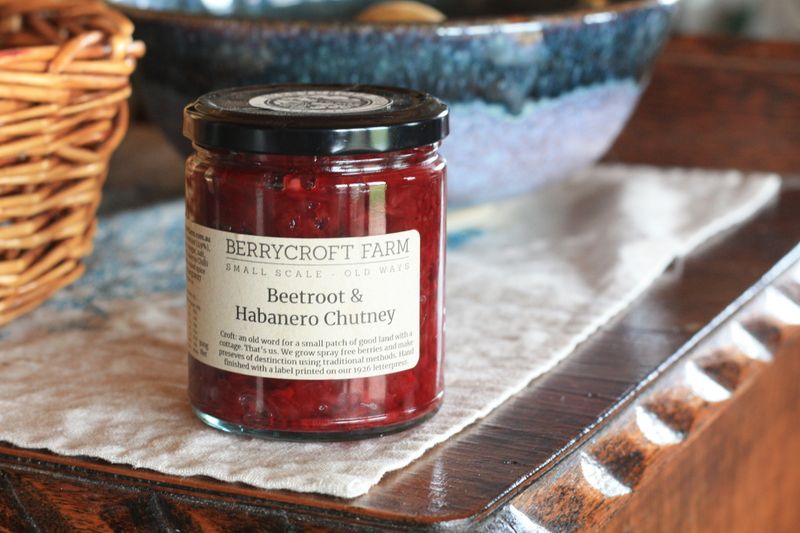 Beetroot and Habanero Chutney