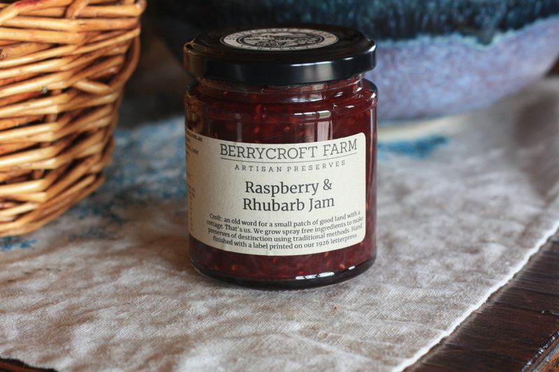 Raspberry and Rhubarb Jam