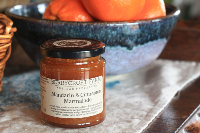 Mandarin and Cinnamon Marmalade