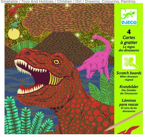 Scratch  Cards: Dinosaurs