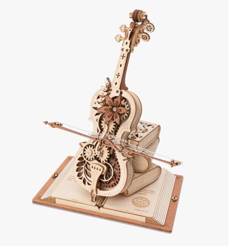 3D Music Box Puzzle: Magic Cello