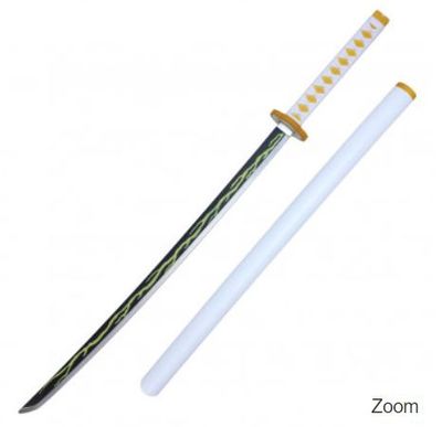 Foam Sword: GRN&amp;BLK BLD WHT HND
