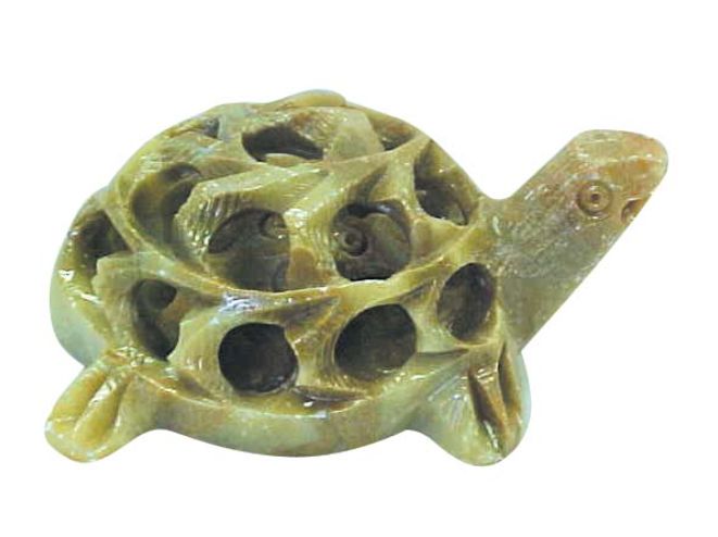 Turtle 3" Soapstone Undercut