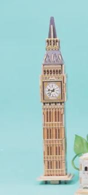DIY: Big Ben 3D wood puzzle