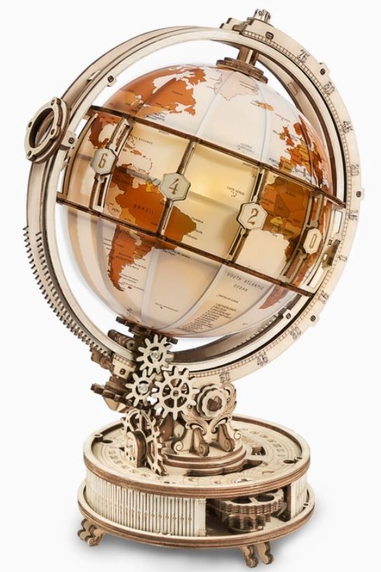 DIY: Luminous Globe Puzzle