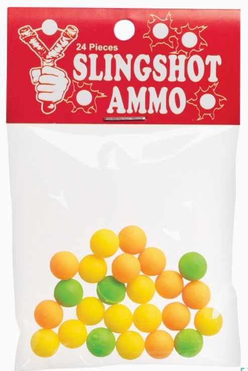 Sling Shot Ammo:Wood pellet