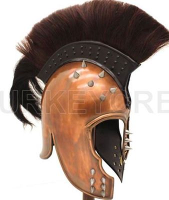Helmet: SteamPunk Trojan Copper metal