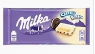 Milka Oreo WHT Choc Bar