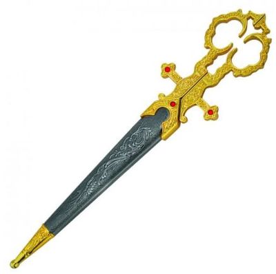 Dagger: Gold Bodice Scissors