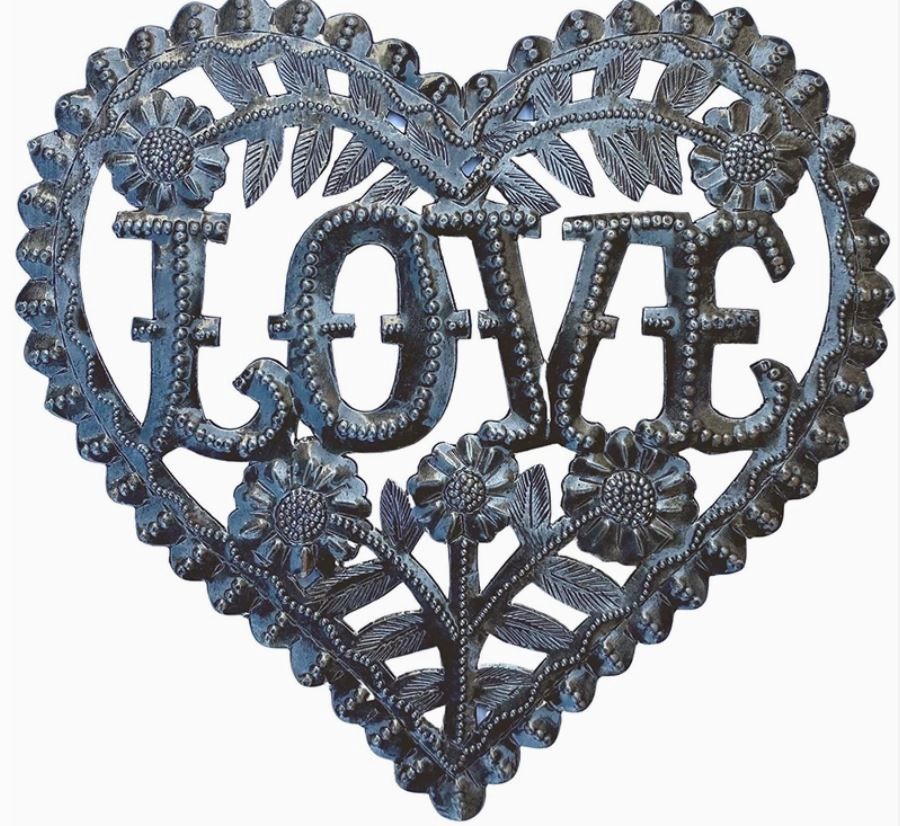 Haiti: "Love Heart" 6x6"