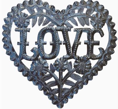 Haiti: "Love Heart" 6x6"