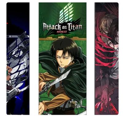 Anime Art Scroll: Attack on Titans