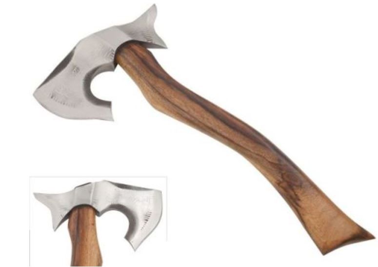 AXE: Viking Bearded BRWN Rose HNDL