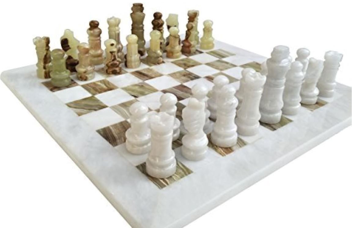 Chess Set: Onyx Mexico 15&quot;