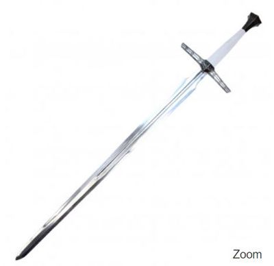 Sword: WHT Hero's SLVR BLD  48" Witcher