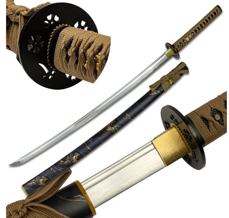 Katana: BRWN HNDL, BLK/BWN scab 1045 ST