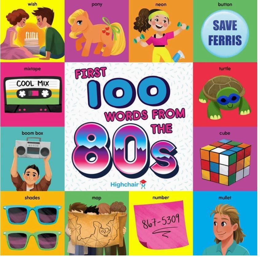 First 100 Words from 80&#39;s Book