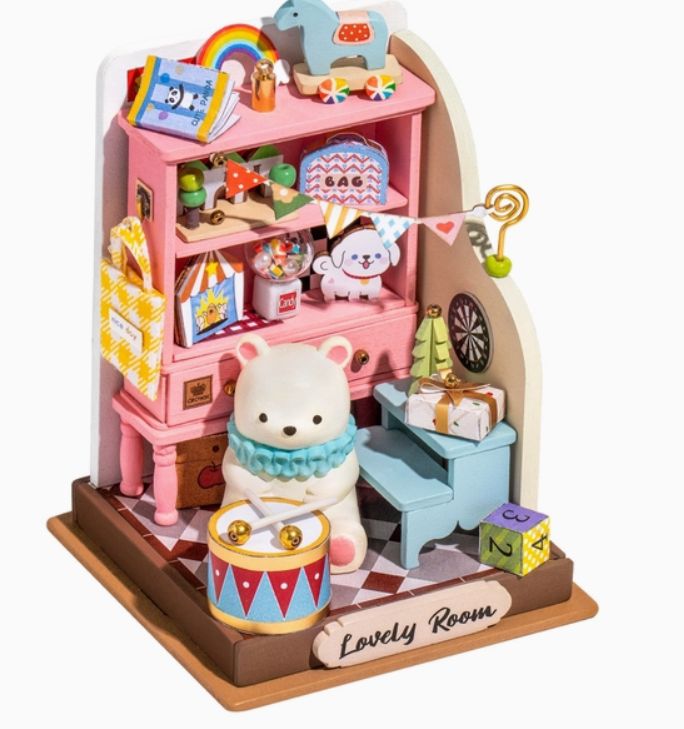 DIY Mini House Kit: Childhood Toy House