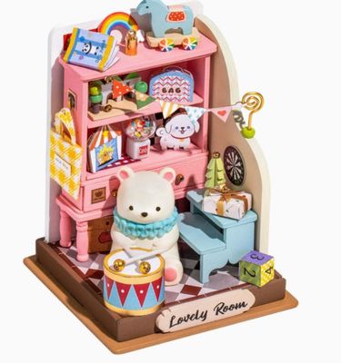 DIY Mini House Kit: Childhood Toy House