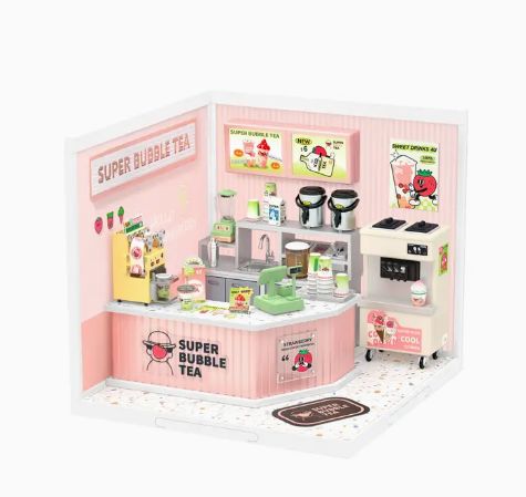 DIY Mini House Kit: Bubble Tea