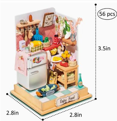 DIY Mini House Kit: Kitchen