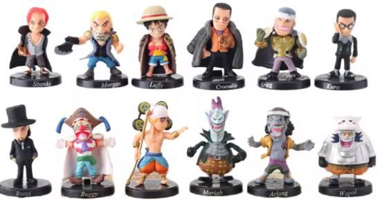 One Piece 2" Figurine +stand