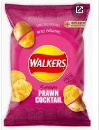Walkers Prawn Crisps
