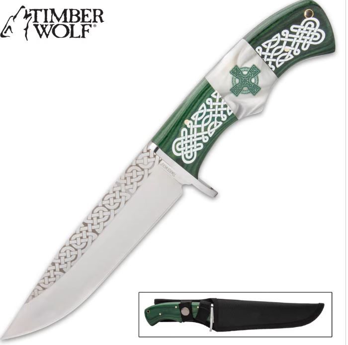 TW Celtic Fixed Blade Knife 11&quot;
