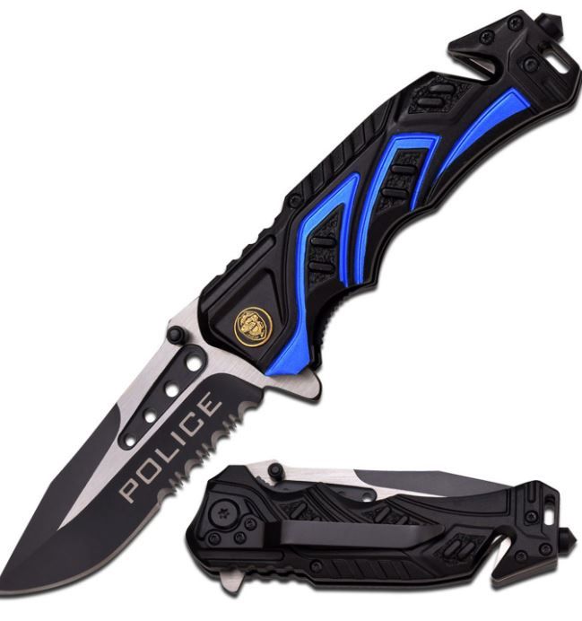 KNF: Police stamp BLD 2 tone