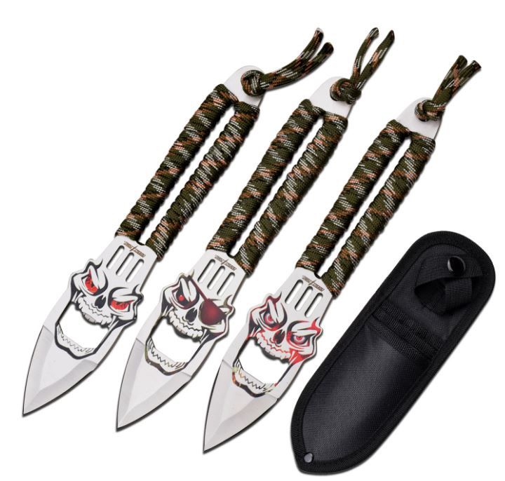 THRWR: 3 BLD Skull Graphic Bott open