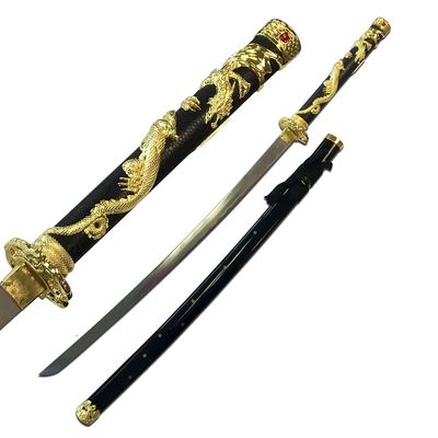 Sword: GLD Alloy Dragon wrap HNDL 1045 Steel