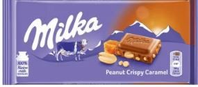 Milka Peanut Crispy caramel