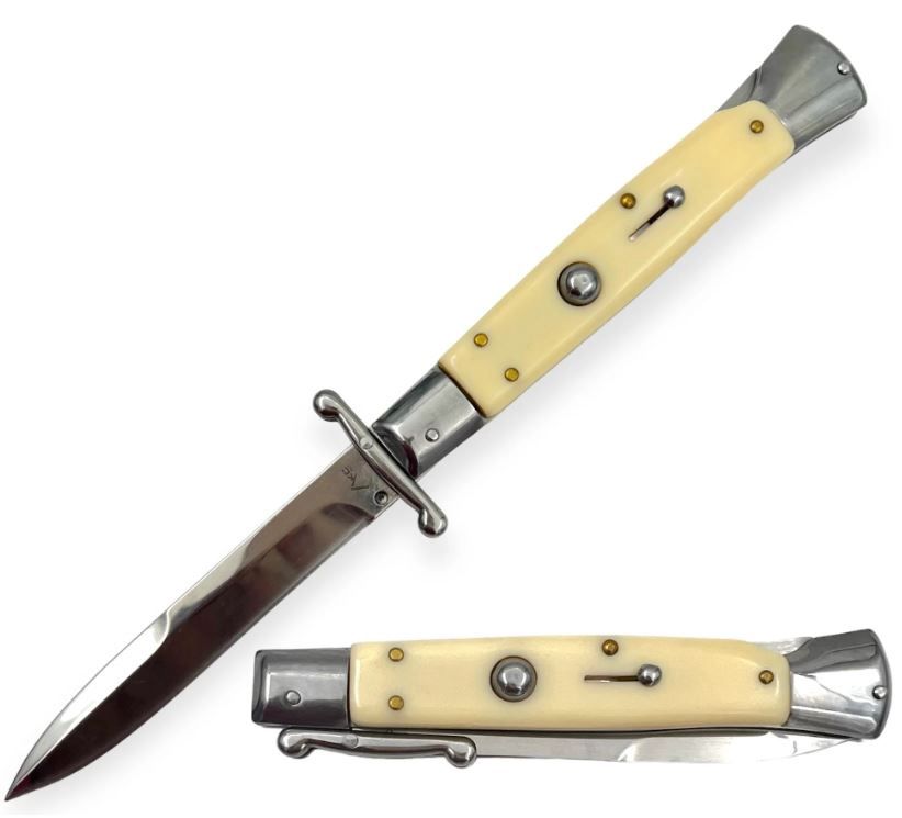 Italian Style SS Auto Button Stiletto