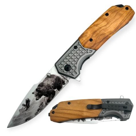 Red Deer KNF: WD HND Bear PRNT BLD