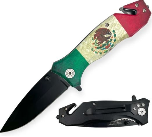 FLDR KNF; PRNT HNDL 8&quot;  half serrat