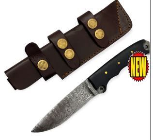 FXD: Dmascus Hunt KNF wood Hndl