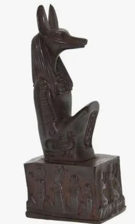 Anubis Kneeling - Black