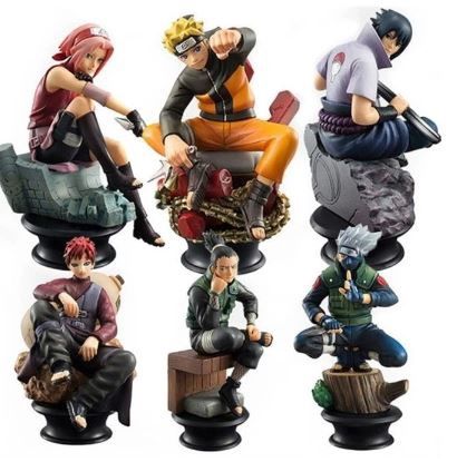 Naruto Sitting Figurines