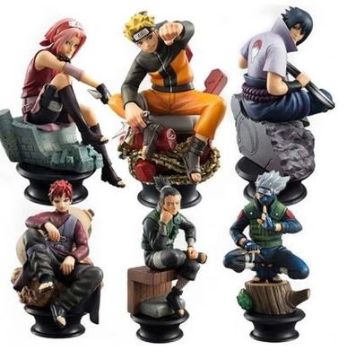 Naruto Sitting Figurines