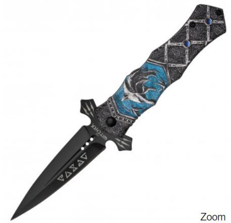 Dagger: BLK BLD Wolf PRNT
