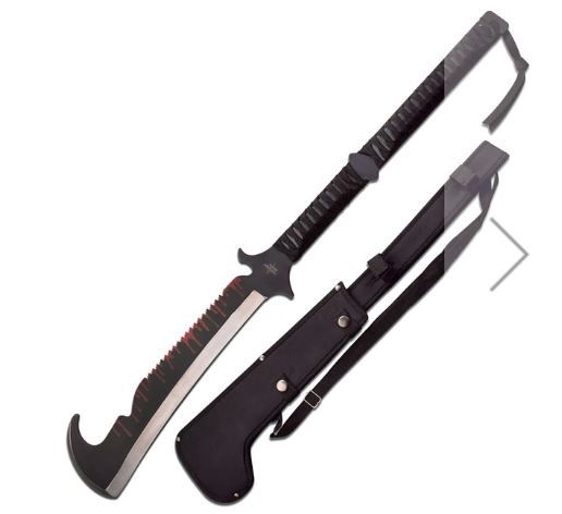 Short Sword- BLK Painted Blade