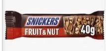 Snicker bar Fruit &amp; Nuts