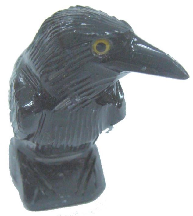 Raven Onyx Carved Mexico