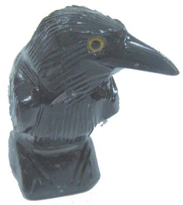 Raven Onyx Carved Mexico