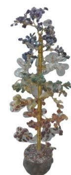 Gemstone Quartz Tree 5&quot;