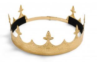 Gold King Crown : Metal